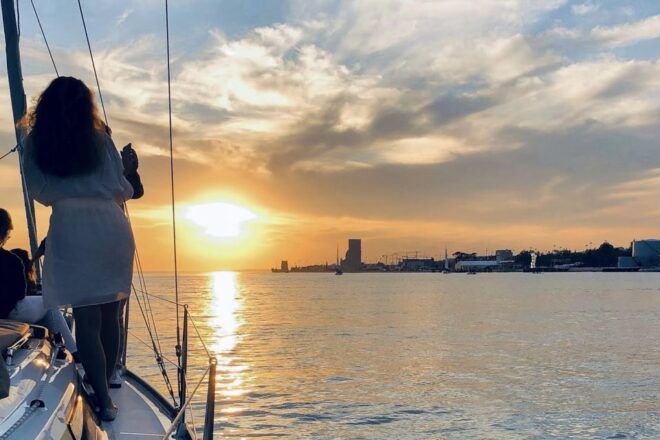 Lisbon: Private Tagus River Sunset Cruise on a Luxury Boat - Live Tour Guide