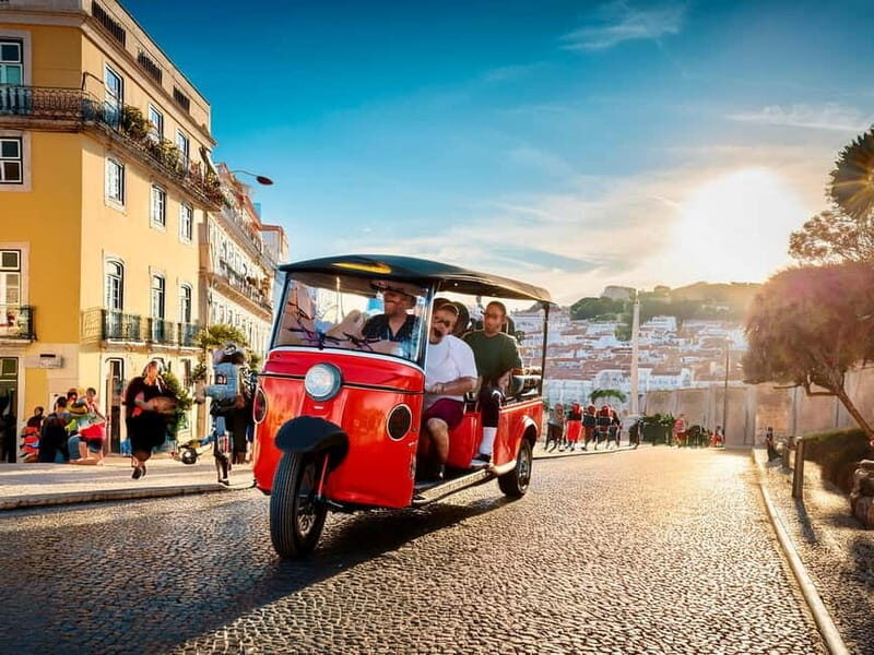 Lisbon: Priver Guided Tuk Tuk Tour With Hotel Pickup - The Experience in Detail