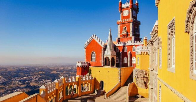 Lisbon: Regaleira, Sintra, Pena Palace, and Cascais Day Trip - Relax in the Scenic Village of Cascais
