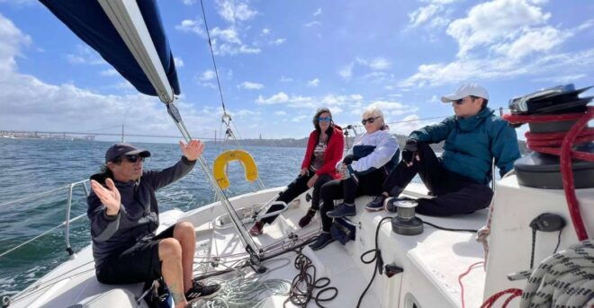 Lisbon Sailing Sunset Private Group - Starting Location and Route