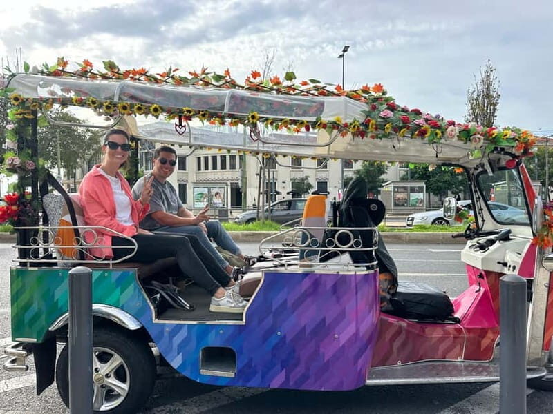 Lisbon sightseeing Big OVERVIEW (4h) Tuk Tuk city Tour - In-Depth Review of the Lisbon Tuk Tuk Tour