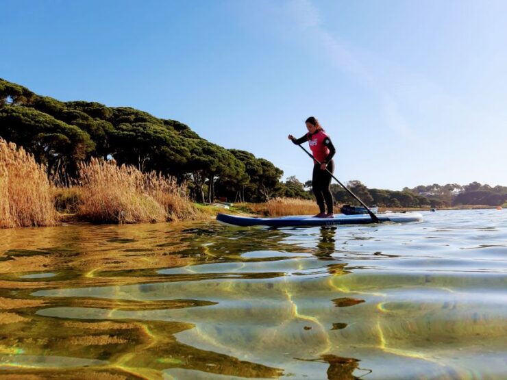 Lisbon: Stand Up Paddle Adventure at Albufeira Lagoon - Transportation and Pickup