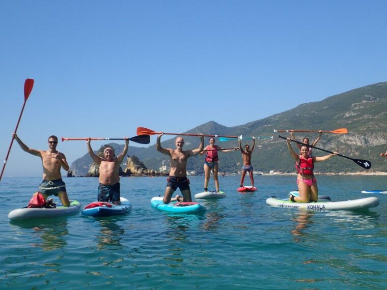 Lisbon: Stand Up Paddle Lesson in Arrábida, Setubal,Sesimbra - The Sum Up