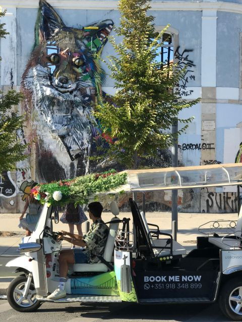 Lisbon: Street Art Private Guided Tour by Tuk-Tuk - Booking Information