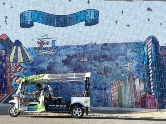 Lisbon: Street Art Private Guided Tour by Tuk-Tuk - Itinerary