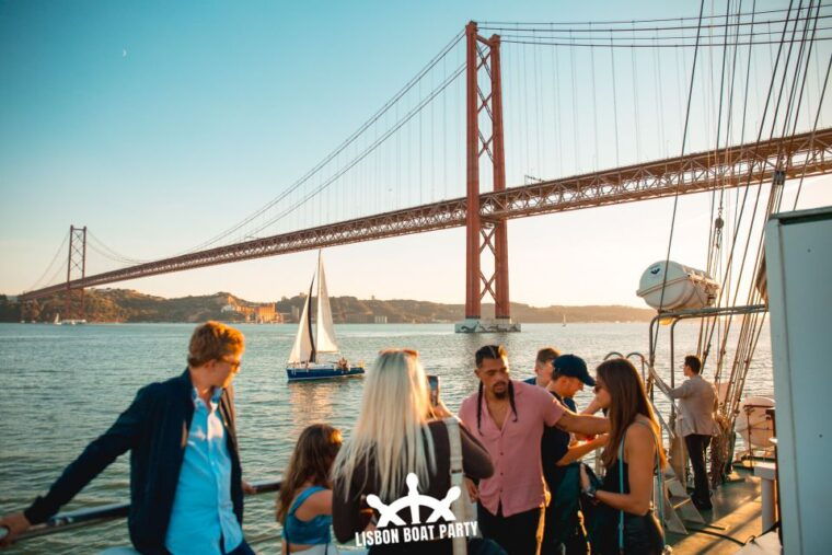 Lisbon: Sunset Boat Party with 2 Drinks and Free Club Entry - Authentic Experiences from Other Travelers