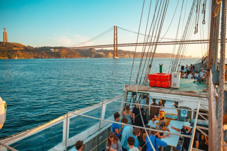Lisbon: Sunset Boat Party With Live DJ and Night Club Entry - Price and Duration Details