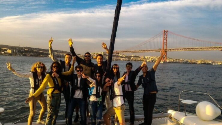 Lisbon: Sunset Catamaran Cruise, Drink, and Music - Experience Highlights