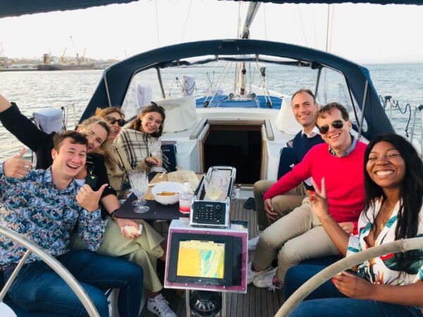 Lisbon: Sunset Sailing Cruise on a 47-Foot Sailboat - The Sum Up