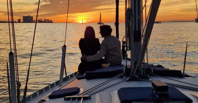 Lisbon: Sunset Sailing With Portuguese Wine and History - Full Description