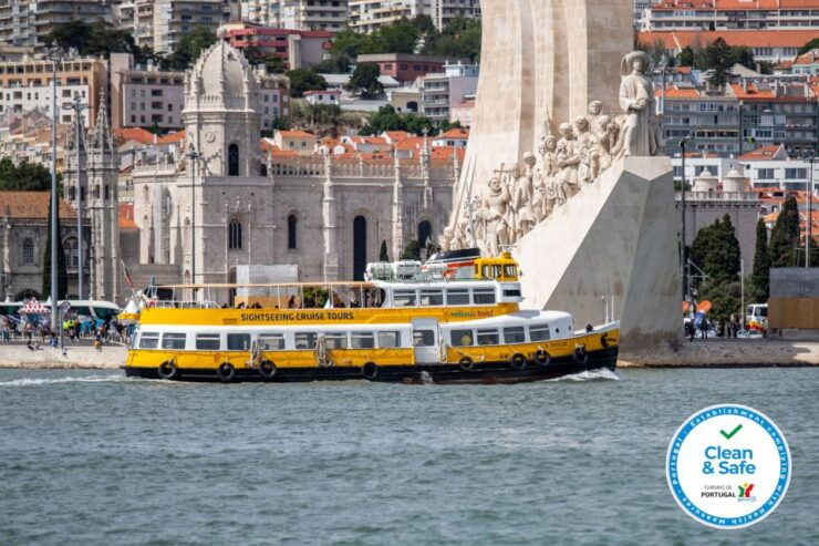 Lisbon: Tagus River Yellow Boat Cruise - Pricing and Availability
