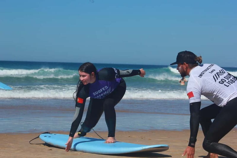 Lisbon: The Surf Instructor - surf lessons with transfer - The Value Perspective