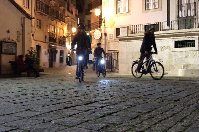 Lisbon Tour by Night With Electric Bikes - Booking Details
