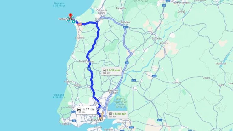 Lisbon: Transfer From/To Peniche (Wave Capital) - Experience Highlights