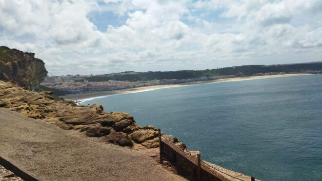 Lisbon: Transfer to Porto With Stops in Óbidos-Nazaré-Aveiro - Visiting the Historic Town of Óbidos