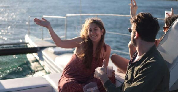 Lisbon View From the Tejo: Catamaran With OPEN BAR and Music - Scenic Views Along the Tejo