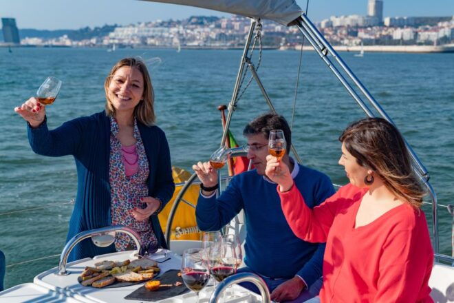 Lisbon: Wine Tasting With Sommelier on a Sailboat | Private - Meeting Point