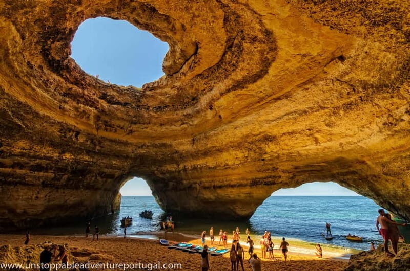Lisbon:Private tour to Algarve, Benagil, Portimao, Lagos - Highlight 3: Algar Seco’s Dramatic Formations