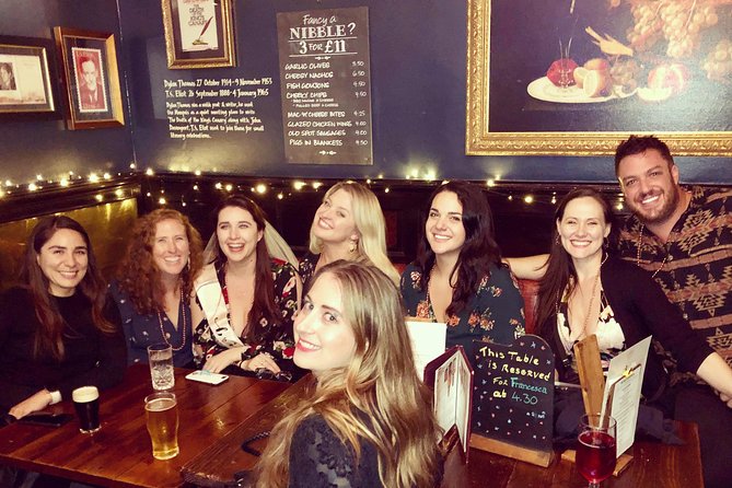 Literary Pub Crawl and Tavern Tour in London - Frequently Asked Questions