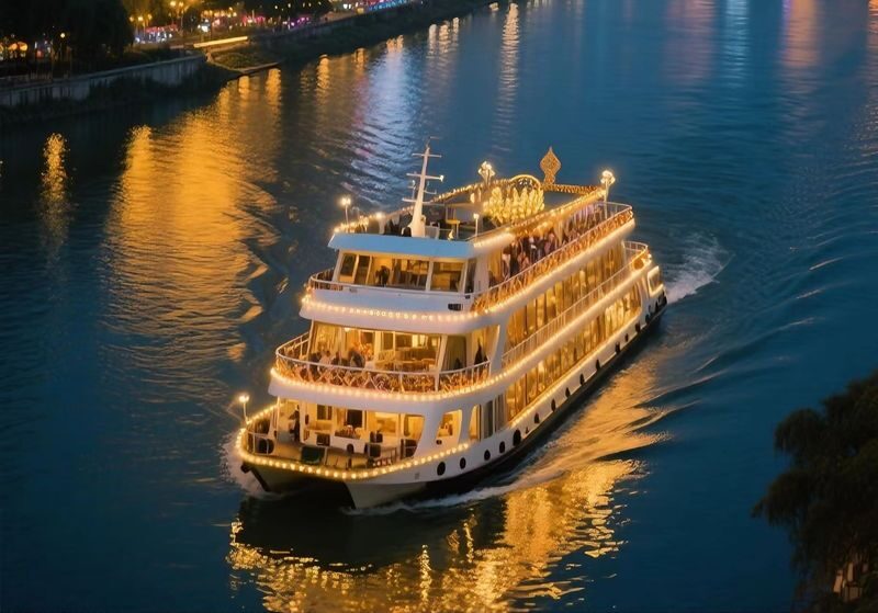 Liujiang River Night Cruise 1-Hour Group Boat Tour - A one-hour look at Liuzhou after dark