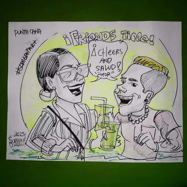 Live Caricature Experience in Punta Cana - Live Caricature Experience in Punta Cana: A Detailed Review
