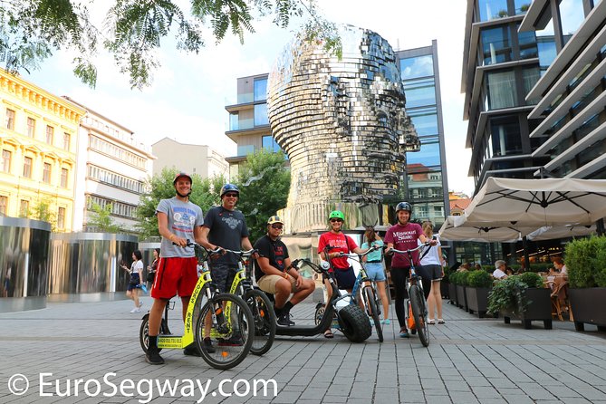 Live Guided 120 Min Electric Trike & E-Scooter Tour of Prague - The Sum Up
