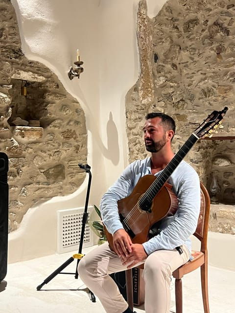 Live Guitar Perform. in the 15TH Century Archibishop Pallace - Local Cuisine and Drinks