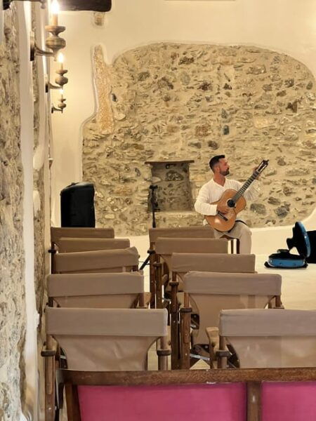Live Guitar Perform. in the 15TH Century Archibishop Pallace - Preservation Efforts