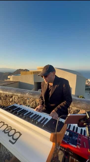 Live Music Dinner with Sunset and Caldera Views - The Sum Up