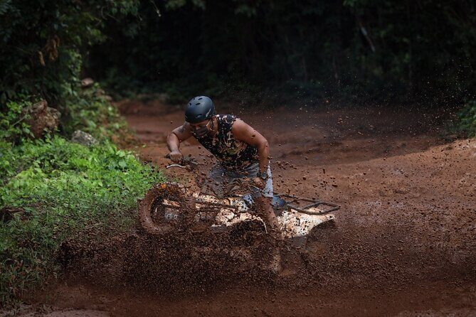 Live this extreme adventure tour. Jungle zip line with ATV and cenote swim. - Frequently Asked Questions