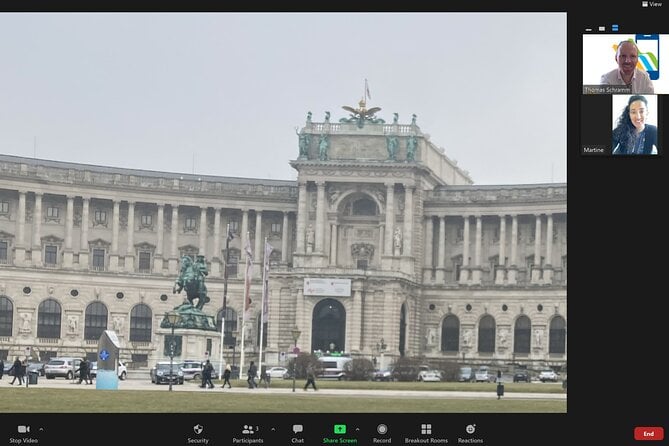 Live Virtual Tour Vienna - Imperial Vienna - Hofburg Palace - Pricing and Additional Information