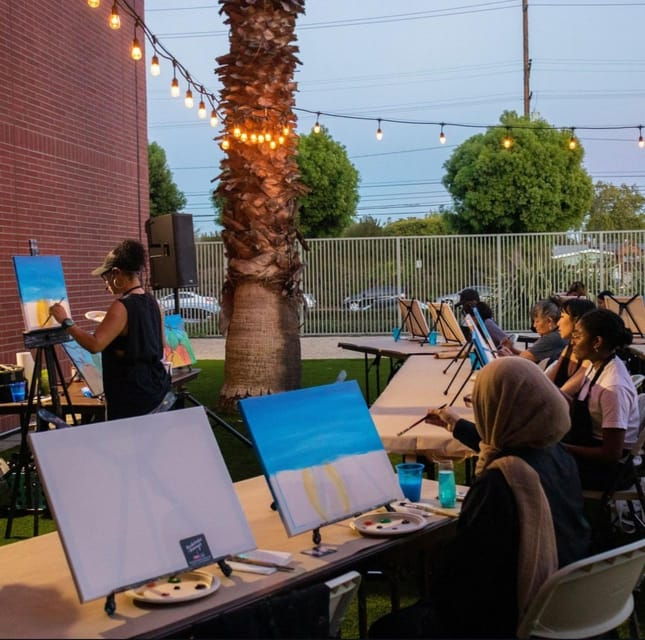 Liverpool: Sip and Paint at the Beach With Drinks - Included in the Experience