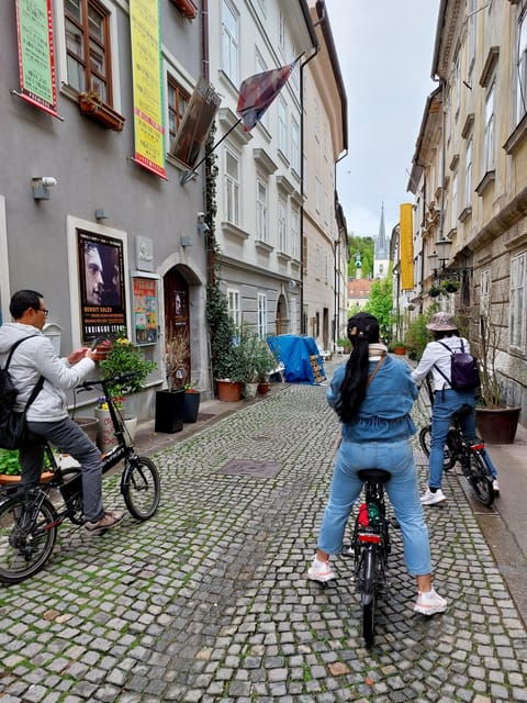 Ljubljana Sightseeing Tour by E-bikes - Pricing and Inclusions