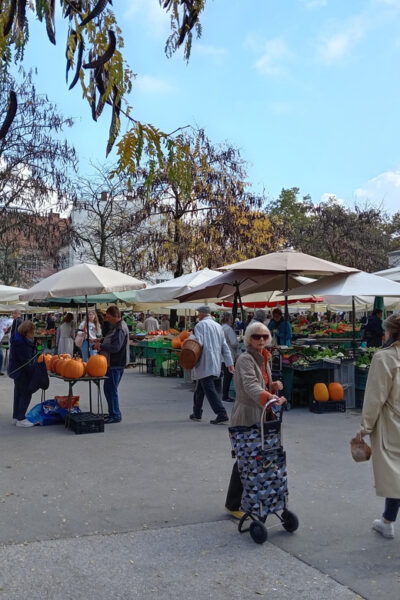 LJUBLJANA - TIVOLI PARK AND WONDERFUL MARKET - Exploring Tivoli Park