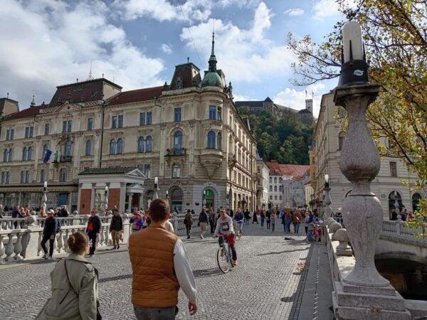 Ljubljana: Wonderful Fun Tour Experience Time/History. - Town Hall Highlights