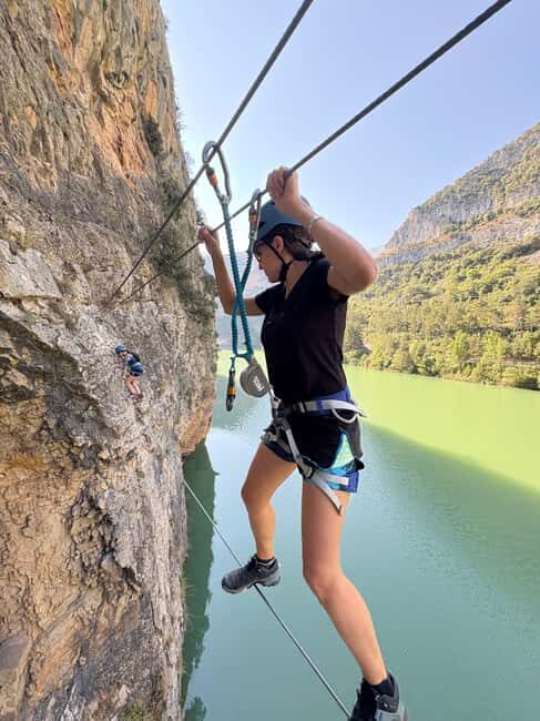 Lleida Pyrenees: Paret de les Arcades Via Ferrata with views of the lake - An In-Depth Look at the Via Ferrata Experience