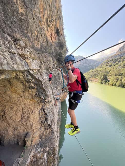 Lleida Pyrenees: Paret de les Arcades Via Ferrata with views of the lake - Final Note