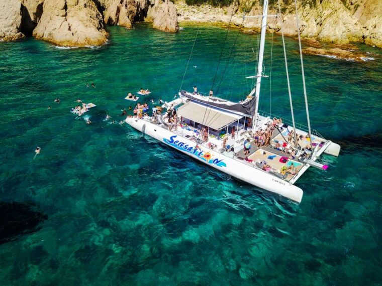 Lloret De Mar: Catamaran Sailing Cruise With BBQ and Drinks - Cruise Options: Morning, Afternoon, and Celebration