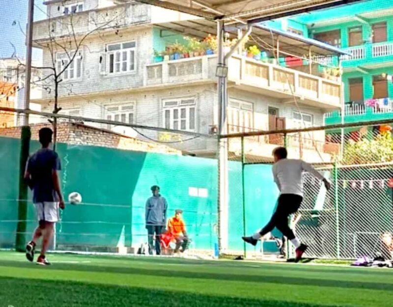 Local Football Game with Young Nepali Youths - A Closer Look at the Experience