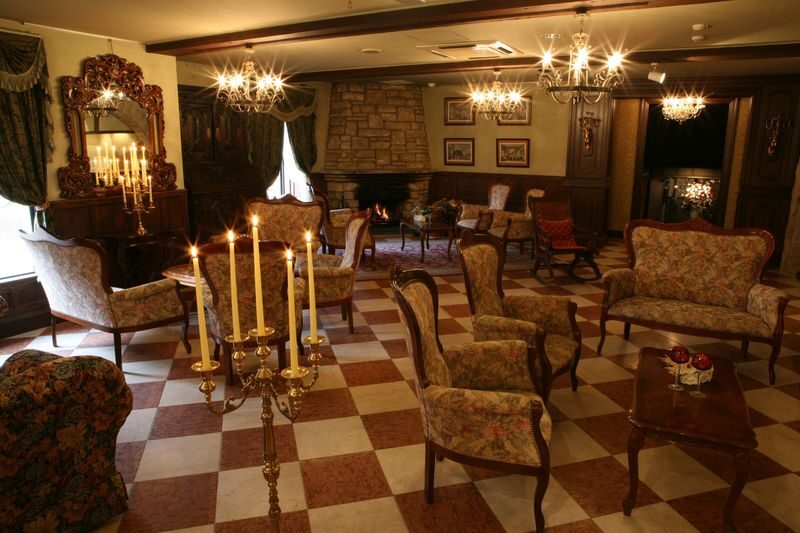 Lockheart Castle Ticket in Takayama - The staircase, garden, and photo stops