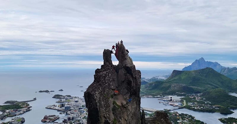 Lofoten: Climb Svolværgeita with a certified tour guide and experience the adventure! - The Sum Up
