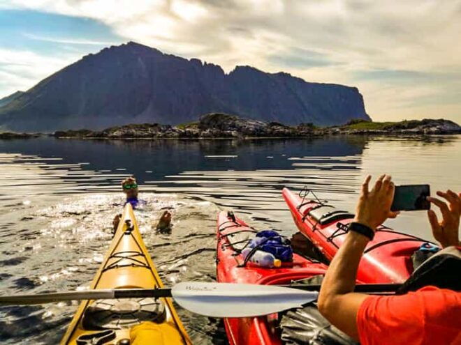Lofoten: Full Day Combo Tour, (Kayaking and Rappelling) - Highlights of the Experience