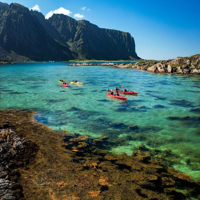 Lofoten: Full Day Kayak Tour - The Bonfire and Final Moments