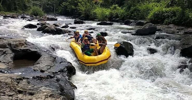 Lombok: White Water Rafting, Rice Terrace & Waterfall Tour - Key Points
