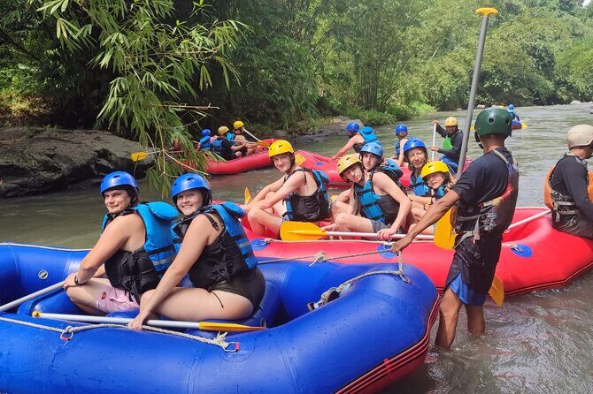 Lombok White Water Rafting Ricefield and Waterfall Tour - Scenic Rice Fields and Local Life  