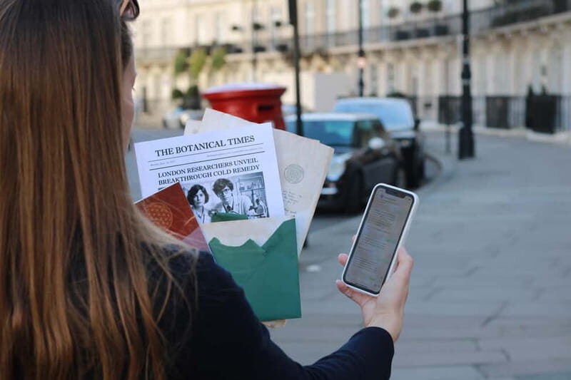 London: 3-hour Outdoor Escape Room Game - Practical Details and Considerations