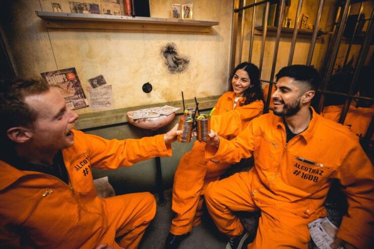 London: Alcotraz Immersive Prison Cocktail Experience Ticket - Ticket Information