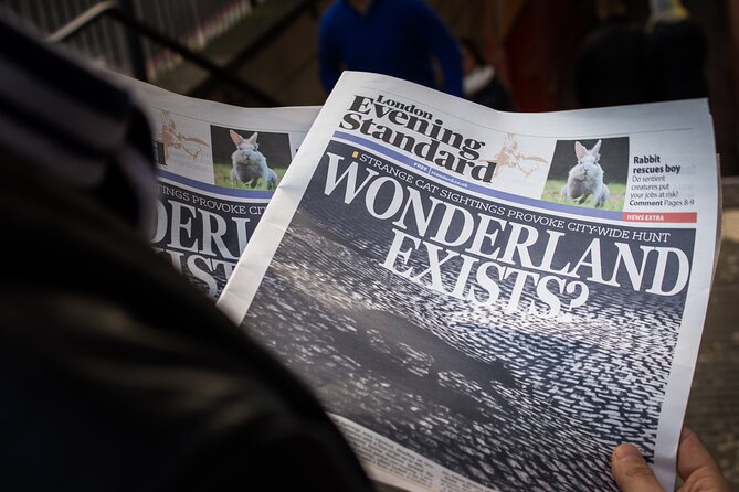 London "Alice in Wonderland" Self-Guided Mobile Scavenger Hunt - Hidden London Locations