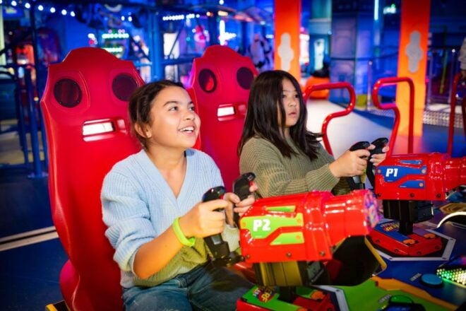 London: Babylon Park - Arcade Games and Rides in Camden - Full Description