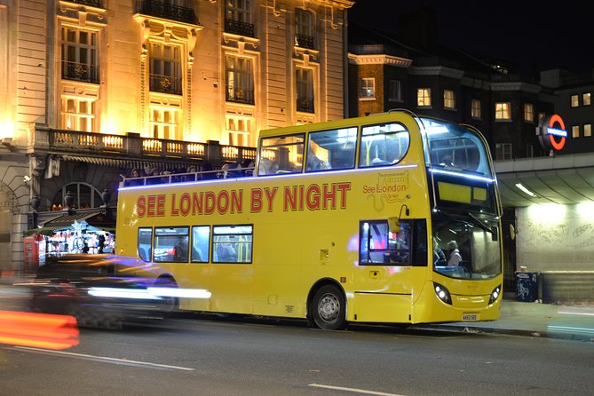 London by Night Sightseeing Tour - Open Top Bus - Common Questions